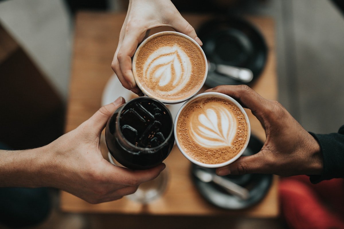 Cup of coffee representing evening caffeine that can affect sleep quality